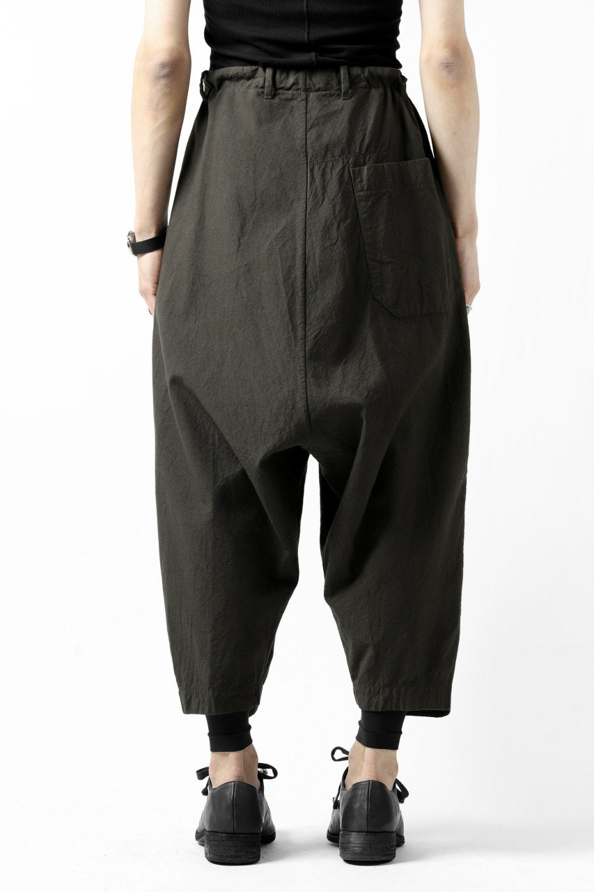 forme d'expression exclusive Fisherman Pants / Garment Dyed (Algae)