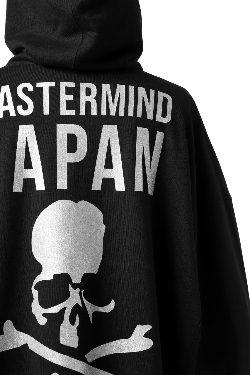 mastermind JAPAN SWEAT HOODIE / GLITTER LOGO (BLACK)