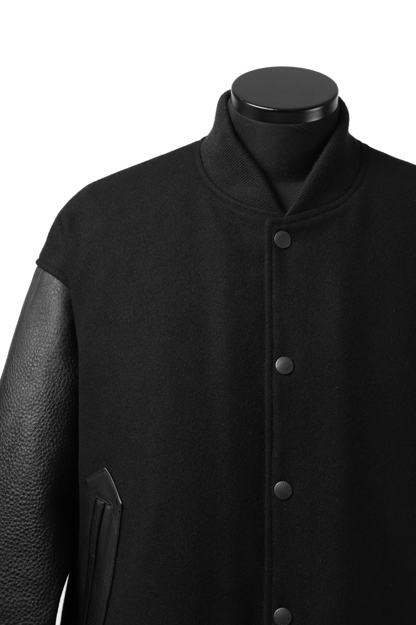 FACETASM "F" STADIUM JACKET (BLACK)