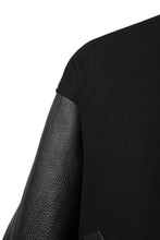 Load image into Gallery viewer, FACETASM &quot;F&quot; STADIUM JACKET (BLACK)