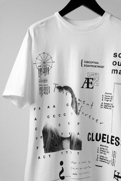 画像をギャラリービューアに読み込む, A.F ARTEFACT &quot;SWALLOW&quot; GRAPHIC TEE (WHITE)