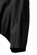 Load image into Gallery viewer, RUNDHOLZ DIP CONSTRUCTIVE LOWCROTCH TROUSER / DYED COTTON TWILL (BLACK)