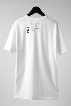 画像をギャラリービューアに読み込む, A.F ARTEFACT &quot;SWALLOW&quot; GRAPHIC TEE (WHITE)