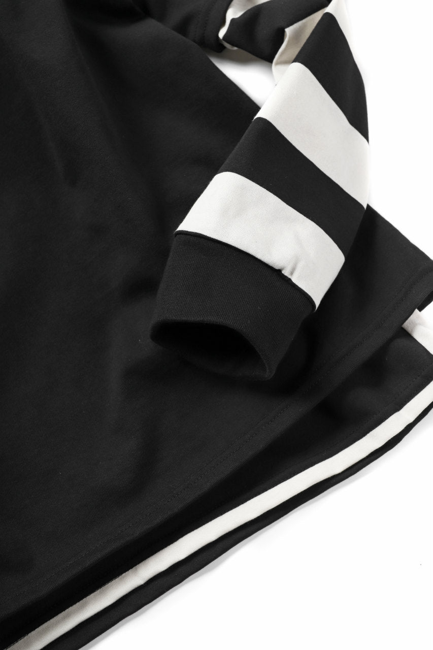 Load image into Gallery viewer, A.F ARTEFACT &quot;DUAL&quot; LAYERED LOOSEY TOPS (BLACK×IVORY)