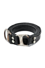 画像をギャラリービューアに読み込む, incarnation CALF LEATHER BELT D-RING #3 (BLACK)