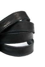 画像をギャラリービューアに読み込む, incarnation CALF LEATHER BELT D-RING #3 (BLACK)