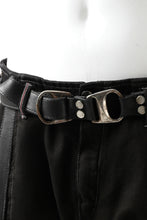 画像をギャラリービューアに読み込む, incarnation CALF LEATHER BELT D-RING #3 (BLACK)