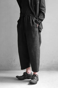 画像をギャラリービューアに読み込む, forme d&#39;expression exclusive Fisherman Pants (Black)