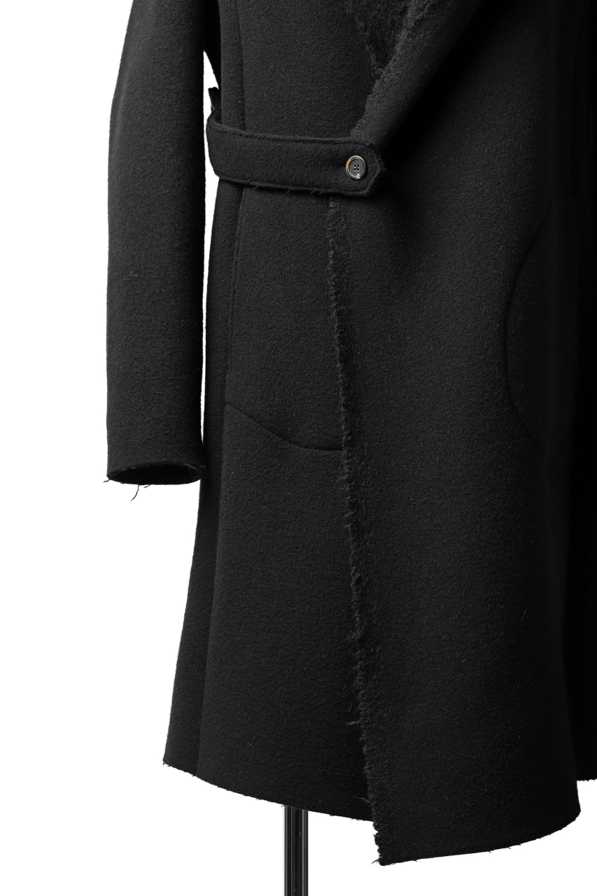 Load image into Gallery viewer, forme d&#39;expression exclusive Hooded Robe Coat (Black)