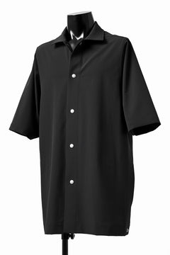 画像をギャラリービューアに読み込む, A.F ARTEFACT HALF SLEEVE BD SHIRT / STRETCH NYLON (BLACK)