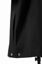 画像をギャラリービューアに読み込む, A.F ARTEFACT HALF SLEEVE BD SHIRT / STRETCH NYLON (BLACK)