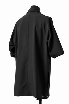 画像をギャラリービューアに読み込む, A.F ARTEFACT HALF SLEEVE BD SHIRT / STRETCH NYLON (BLACK)