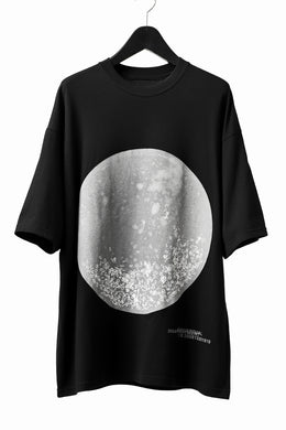 A.F ARTEFACT OVER SIZE TEE / ABSTRACT PRINT Ver. (BLACK)