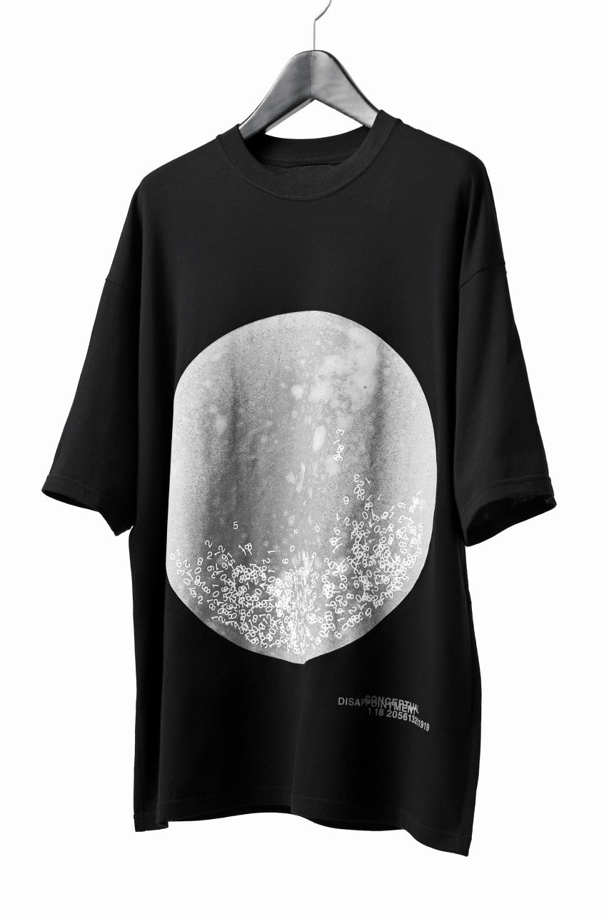 A.F ARTEFACT OVER SIZE TEE / ABSTRACT PRINT Ver. (BLACK)