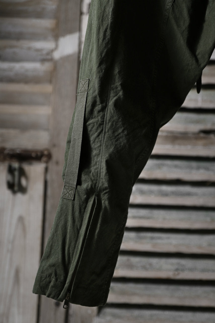 Load image into Gallery viewer, CHANGES VINTAGE REMAKE EASY JOCKEY PANTS / US ARMY SCHLAFCOVER (KHAKI #A)