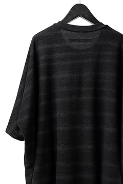 画像をギャラリービューアに読み込む, A.F ARTEFACT x LOOM exclusive &quot;dolman&quot; LOOSEY TOPS / 3D-PILE JQ BORDER (D.GREY)