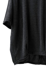 Load image into Gallery viewer, A.F ARTEFACT x LOOM exclusive &quot;dolman&quot; LOOSEY TOPS / IZMIR PILE JERSEY (GREY)