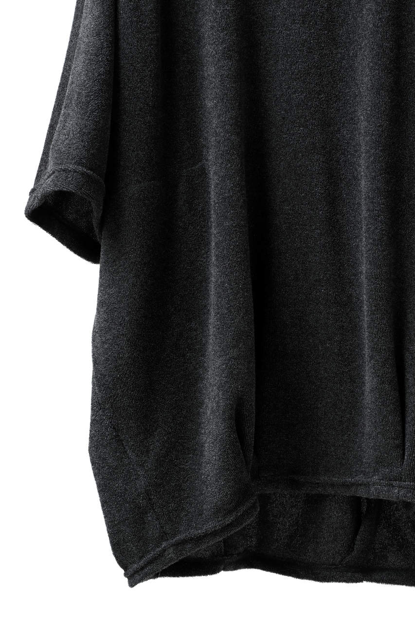 A.F ARTEFACT x LOOM exclusive "dolman" LOOSEY TOPS / IZMIR PILE JERSEY (GREY)