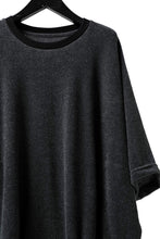 Load image into Gallery viewer, A.F ARTEFACT x LOOM exclusive &quot;dolman&quot; LOOSEY TOPS / IZMIR PILE JERSEY (GREY)