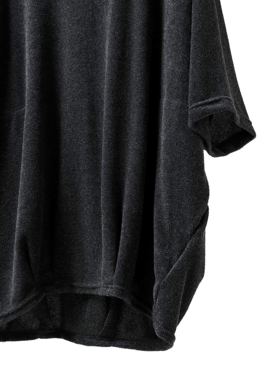 A.F ARTEFACT x LOOM exclusive "dolman" LOOSEY TOPS / IZMIR PILE JERSEY (GREY)