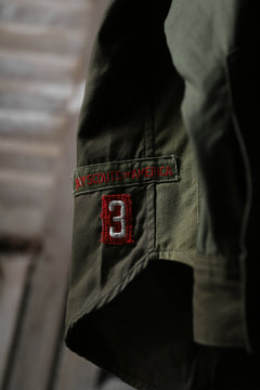 Load image into Gallery viewer, CHANGES VINTAGE REMAKE MILITARY HOODIE SHIRT-PARKA (KHAKI #B)