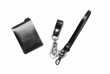 Load image into Gallery viewer, ISAMU KATAYAMA BACKLASH ATTACHMENT CORD / BRIDLE LEATHER (BLACK)