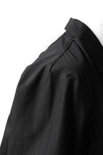 Load image into Gallery viewer, 11 BY BORIS BIDJAN SABERI SHIRT JACKET &quot;S1B-F-1447&quot; (BLACK DYE)