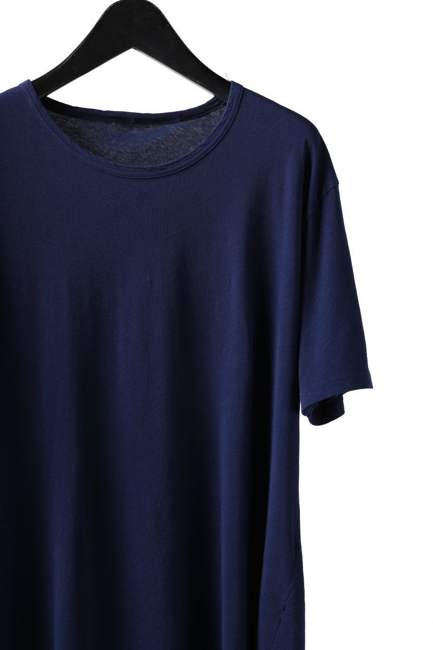 Load image into Gallery viewer, RUNDHOLZ DIP SHORT SLEEVE CUT SEWN / DYED JERSEY (BLUE)
