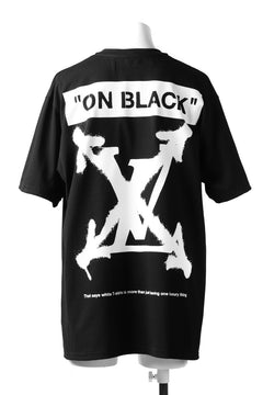 Load image into Gallery viewer, A.F ARTEFACT x buggy &quot;ON BLACK&quot; T-SHIRT (BLACK x ORANGE)