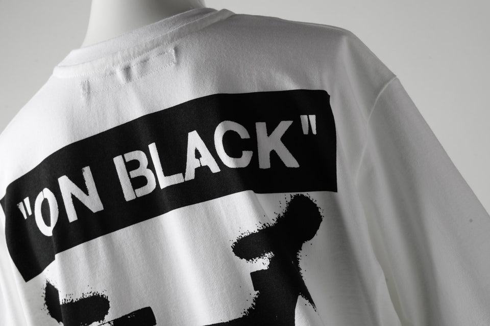 画像をギャラリービューアに読み込む, A.F ARTEFACT x buggy exclusive &quot;ON BLACK&quot; T-SHIRT (WHITE x RED)