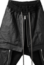 画像をギャラリービューアに読み込む, A.F ARTEFACT &quot;JAY-2&quot; COVERED LAYER PANTS (BLACK)