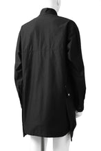 画像をギャラリービューアに読み込む, A.F ARTEFACT &quot;TACTIC&quot; COMBINED SHIRT COAT (BLACK)