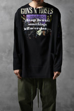 画像をギャラリービューアに読み込む, CHANGES VINTAGE REMAKE BOAT-NECK BAND L/S TEE (BLACK #C)