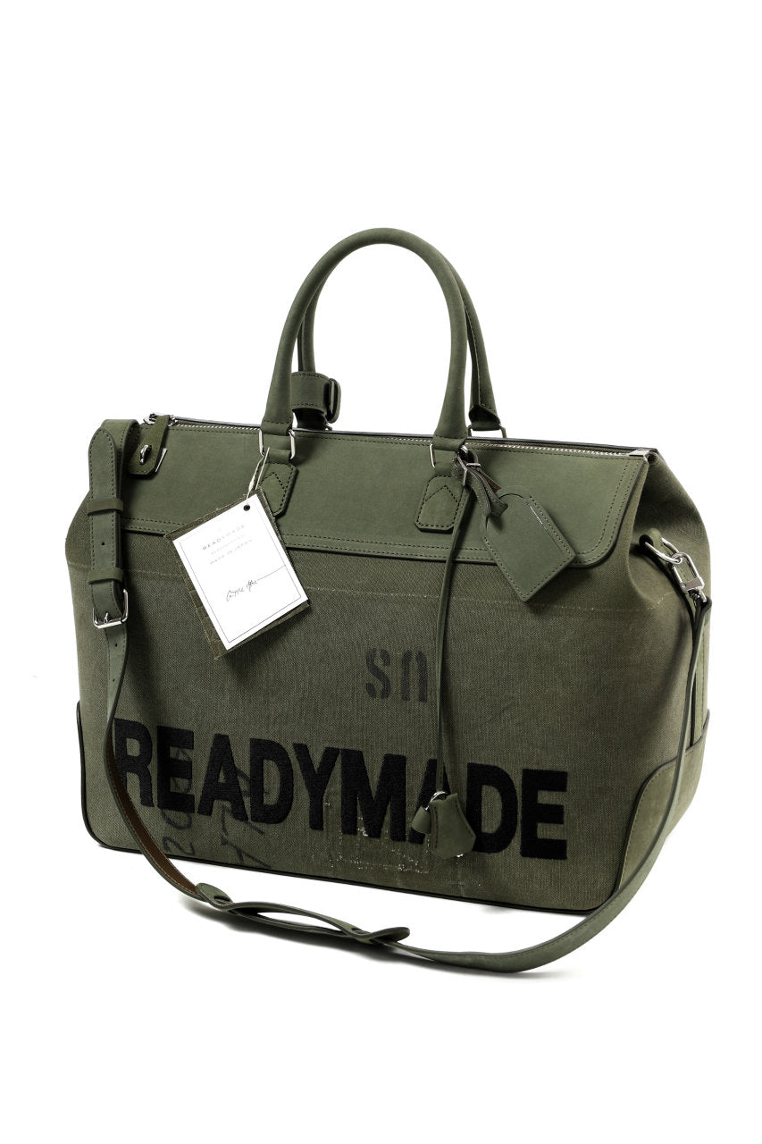 画像をギャラリービューアに読み込む, READYMADE GYM BAG LARGE (KHAKI #A)