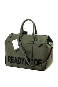 Load image into Gallery viewer, READYMADE GYM BAG LARGE (KHAKI #A)
