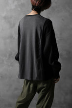 画像をギャラリービューアに読み込む, CHANGES VINTAGE REMAKE LONG SLEEVE SHIRT TOPS (GREY x BLACK #MICKEY)