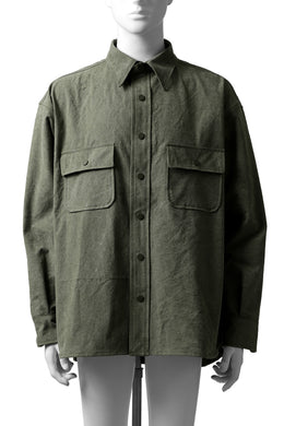 READYMADE OVERSIZE SHIRT (KHAKI GREEN #A)