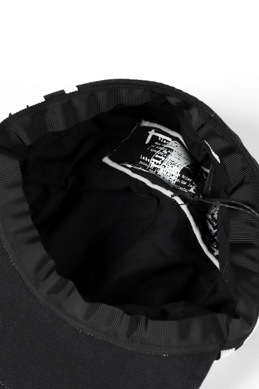 Load image into Gallery viewer, RUNDHOLZ black label WORK CAP (BLACK PRINT #B)