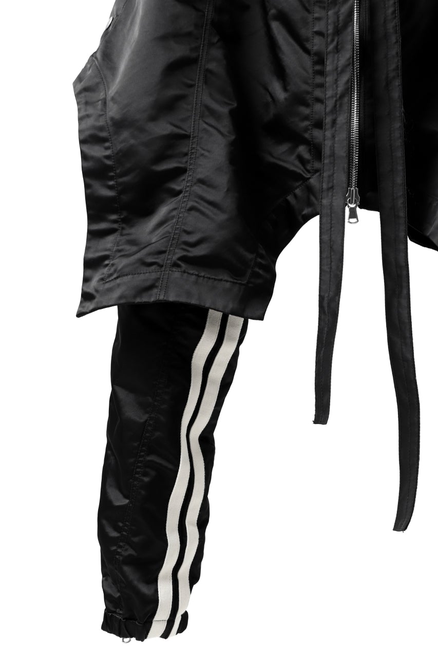 A.F ARTEFACT "Trunk-Show" COVERT LAYERED PANTS / LUXURY NYLON (BLACK)