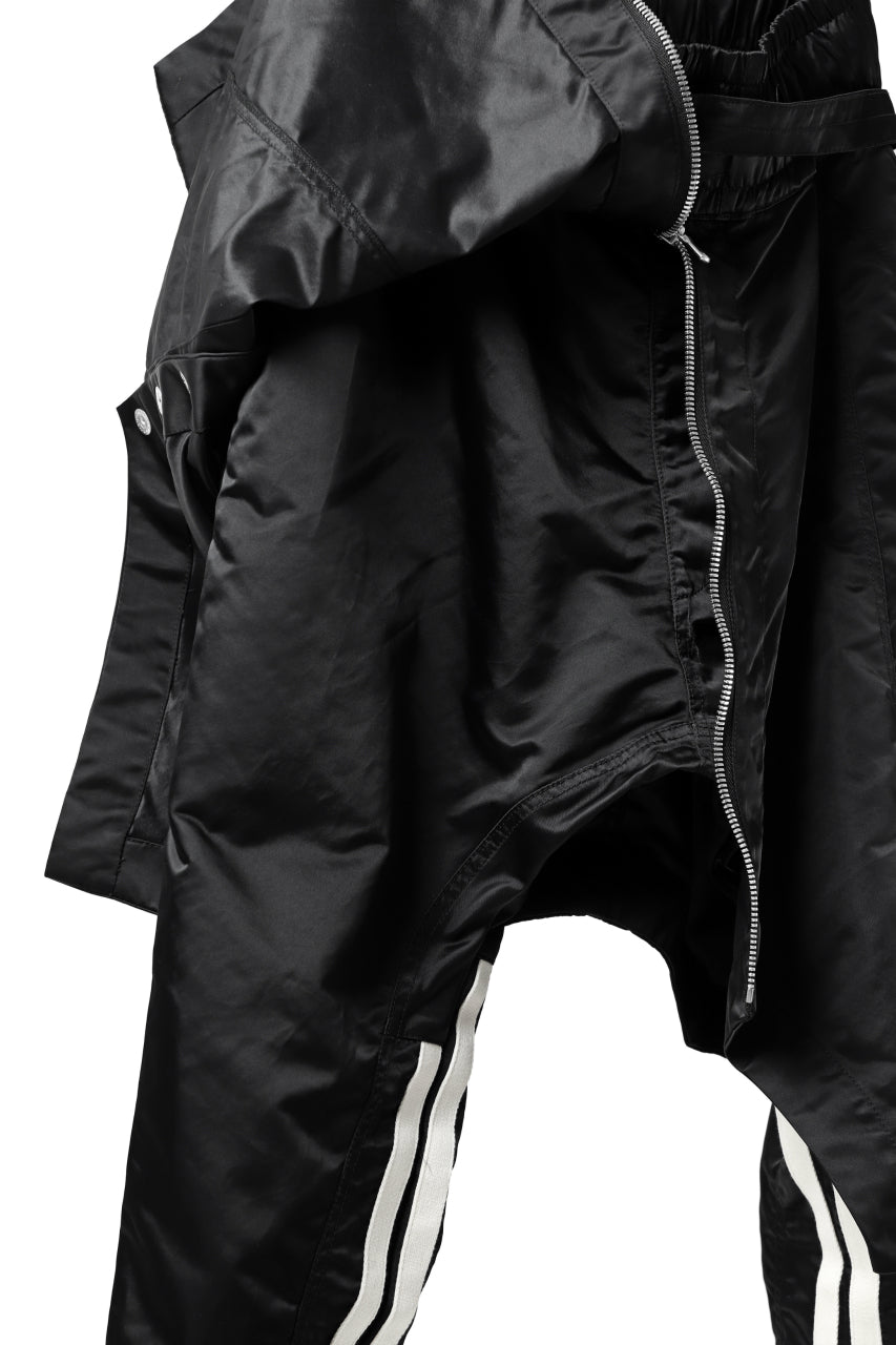 画像をギャラリービューアに読み込む, A.F ARTEFACT &quot;COVERT&quot; LAYERED PANTS / LUXURY NYLON (BLACK)