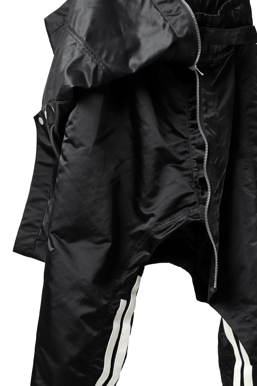 A.F ARTEFACT "Trunk-Show" COVERT LAYERED PANTS / LUXURY NYLON (BLACK)