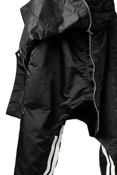 画像をギャラリービューアに読み込む, A.F ARTEFACT &quot;Trunk-Show&quot; COVERT LAYERED PANTS / LUXURY NYLON (BLACK)