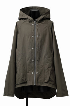 画像をギャラリービューアに読み込む, A.F ARTEFACT OVER SIZED HOODIE BLOUSON (KHAKI)