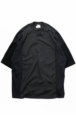 CHANGES VINTAGE REMAKE MULTI PANEL POC TEE (BLACK #C)