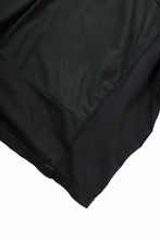 Load image into Gallery viewer, CHANGES  RE;BUILD oversized docking pocket cut&amp;sewn / used+new jersey (BLACK #B)