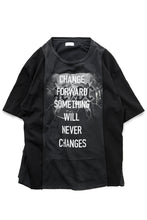 画像をギャラリービューアに読み込む, CHANGES VINTAGE REMAKE MULTI PANEL BAND TEE (BLACK #D)