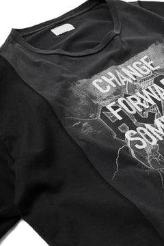 画像をギャラリービューアに読み込む, CHANGES VINTAGE REMAKE MULTI PANEL BAND TEE (BLACK #D)