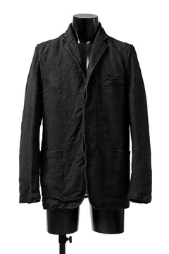 画像をギャラリービューアに読み込む, ISAMU KATAYAMA BACKLASH BD JACKET / GARMENT NATURAL DYED LINEN CANVAS (SUMI)