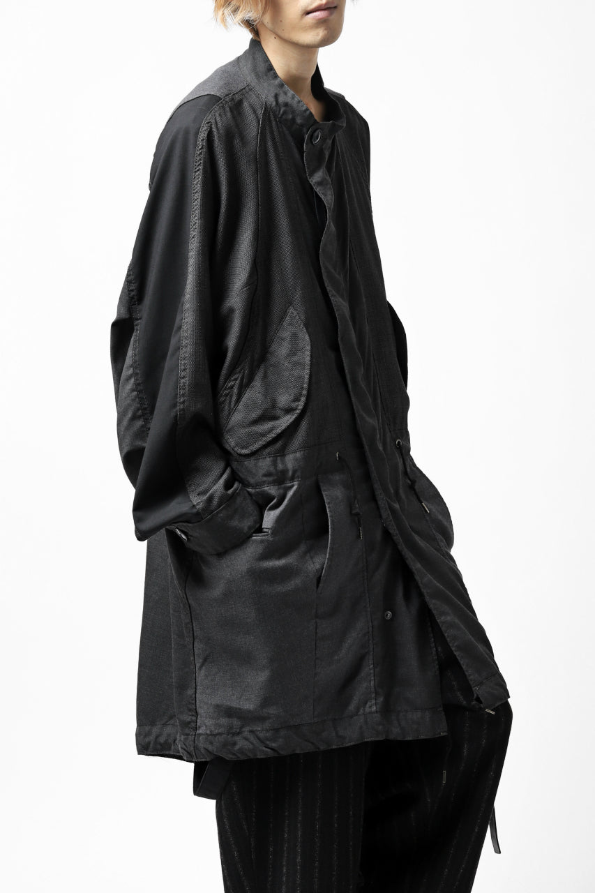 CHANGES VINTAGE REMAKE FIELD COAT (MULTI BLACK #B)