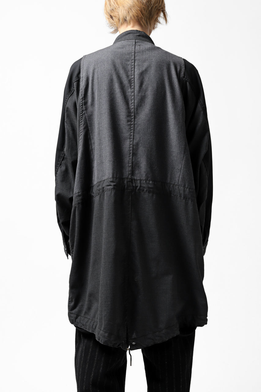 CHANGES VINTAGE REMAKE FIELD COAT (MULTI BLACK #B)